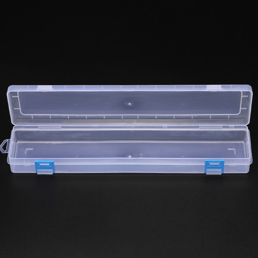 1 шт. Прозрачный пенал для хранения карандашей для кистей, карандашей для рисования, акварельных ручек