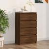 815077 vidaXL Buffet Brown Oak 60x35x98.5 Cm Engineered Wood