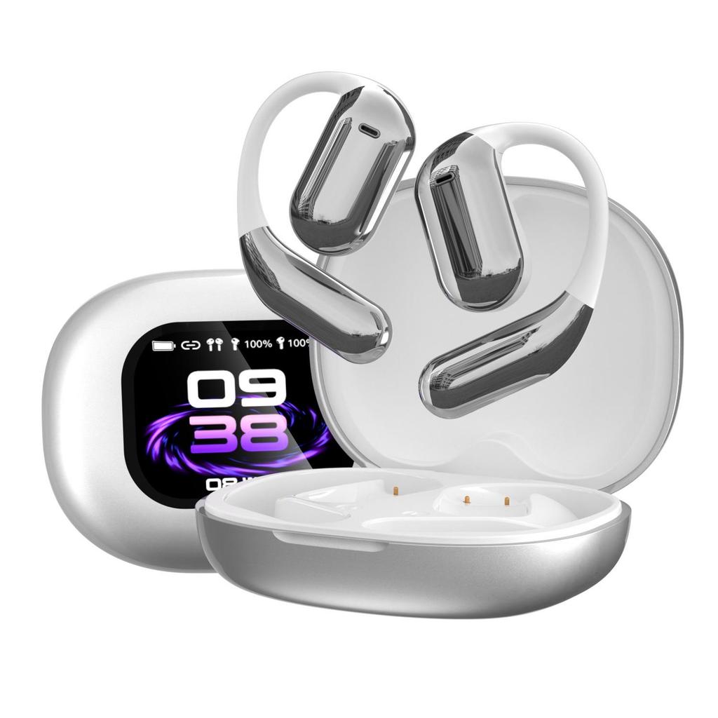 Беспроводные Bluetooth-наушники-вкладыши V8 Display A9pro с AI-переводом и шумоподавлением A10ANC V20