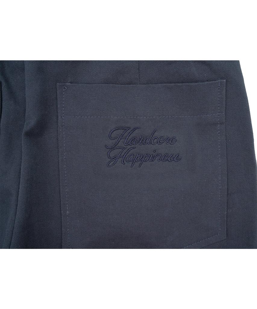 HARDCORE HAPPINESS Hch Классические брюки с защипами_Темно-синие