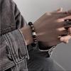 Retro Transfer Bead Bracelet Men's Niche Design High-end Hip-hop Bracelet Boys Bracelet Bracelet