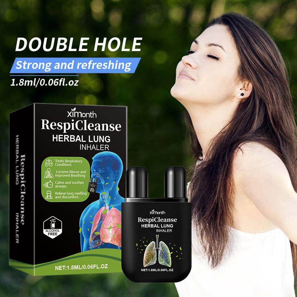 Ингалятор для ухода за легкими Назальный ингалятор Очищение печени Травяной EW Назальный ингалятор длительного действия Быстродействующие ингаляторы в коробке Natu R0W5