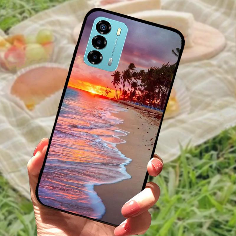 Чехол для ZTE Blade V40 Vita Мраморный чехол Ударопрочные силиконовые чехлы для телефона Для ZTE Blade V40 Vita V 40 Vita Задняя крышка Бампер