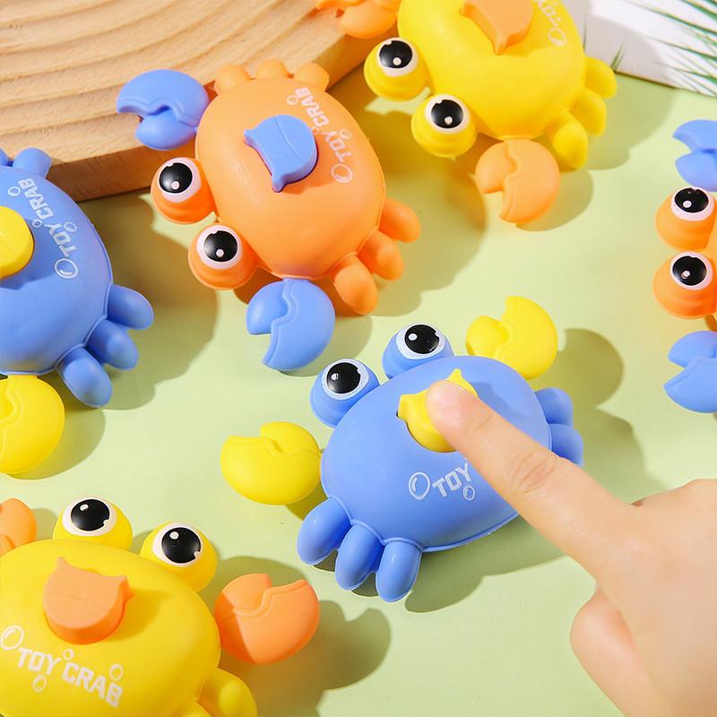 Creative Crab Shaped Pressing Design Children Toys For Developmental Play