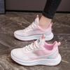 Модная обувь Новые кроссовки Fly-Knit Весна и лето Мягкая подошва Повседневная обувь для мам с сетчатым верхом Низкие кроссовки для бега и учебы
