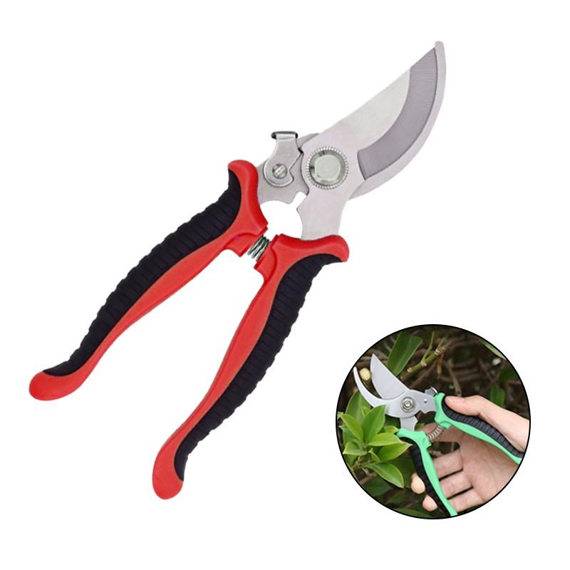 Pruner Garden Scissors Professional Sharp Bypass Pruning Shears Tree Trimmers Secateurs Hand Clippers For Garden Beak Scissors