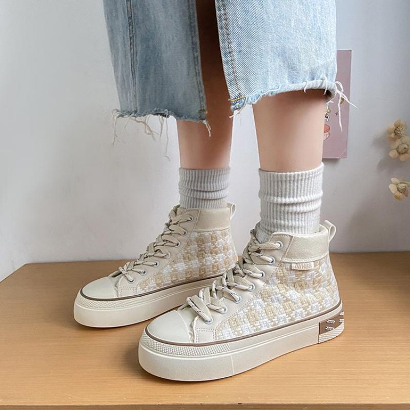 Холщовая обувь с плоской подошвой, удобная, противоскользящая, модная, простая, универсальная, повседневная обувь, женская обувь, одинарные туфли, весна-осень