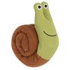 Snail Squeaky Dog Toys Polyester Teething Puzzle Interactive Puppy Chew Toys for Dogs
