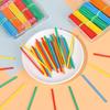 Preschool Education Counting Wood Sticks Montessori Teaching Early Learning Kids Mathematics Toy