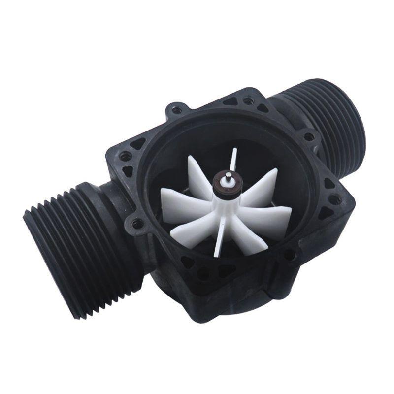 Water Flow Sensor DN32 1-120L/min 1.25" 32mm Flowmeter Counter Water Counter