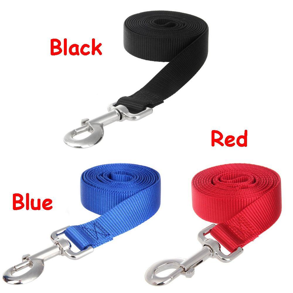 10m Solid Color Puppy Kitten Training Strap Dog Cat Lead Wire Walking Harness Pet Leash Nylon Rope