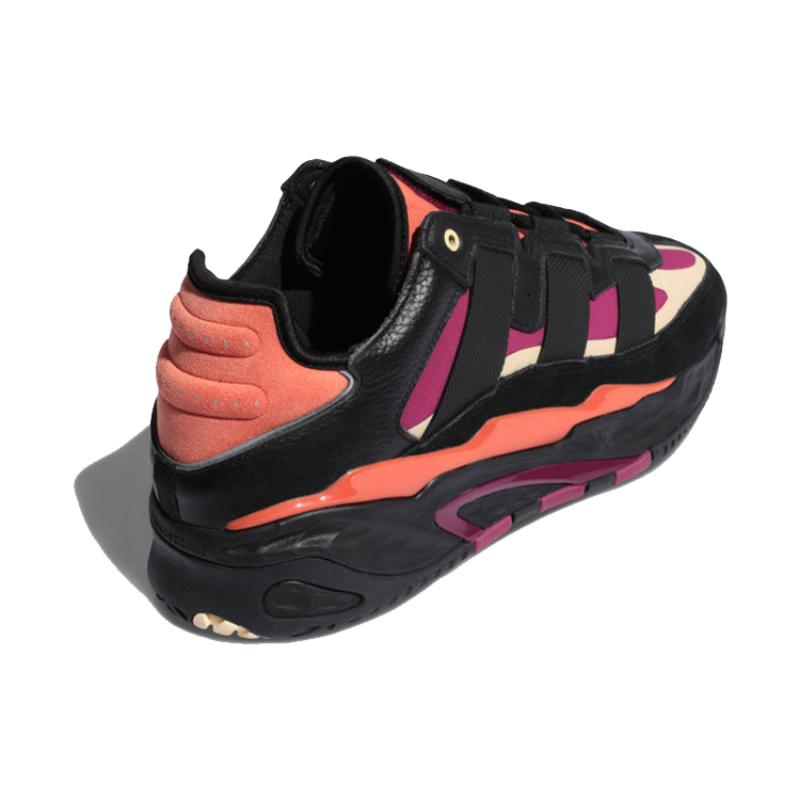 Adidas Кроссовки Niteball 'Black Power Berry Orange Tint' FY0157