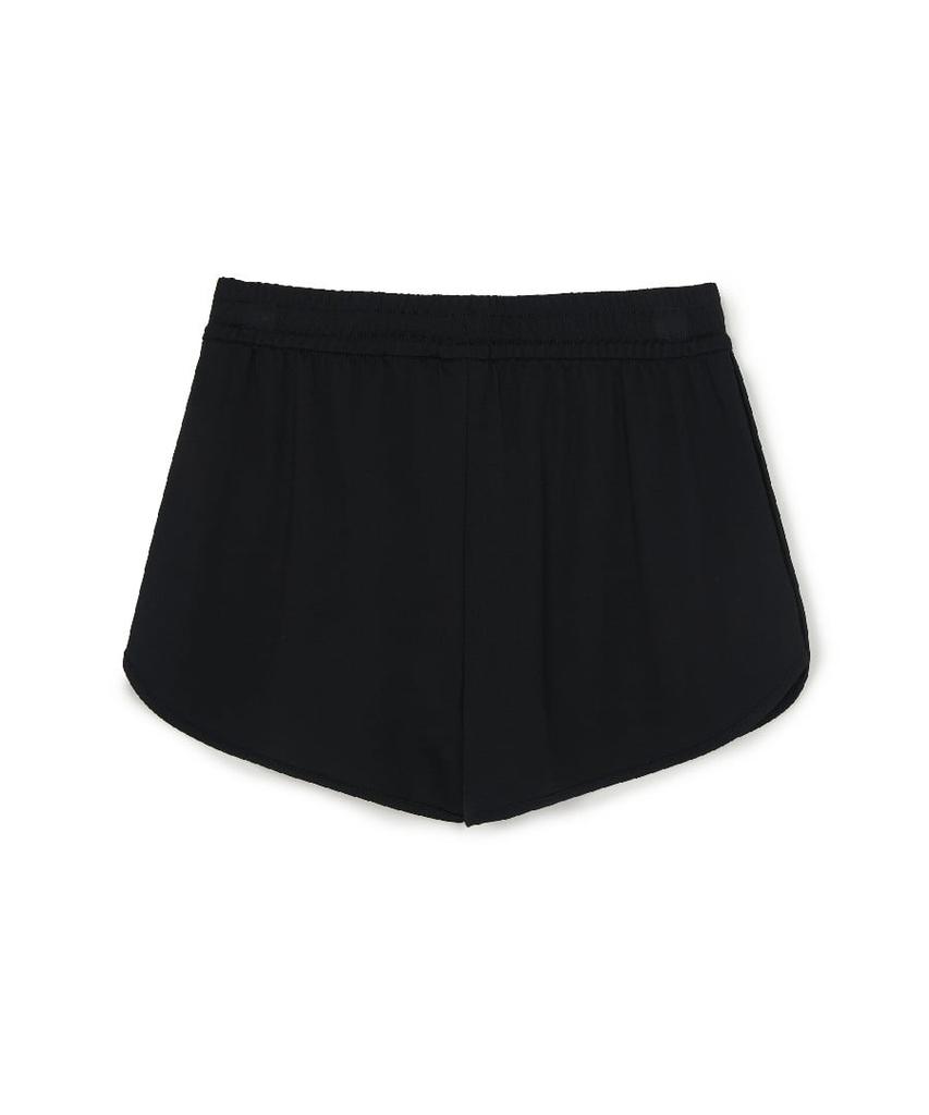Женские базовые брюки-трек Emelbi с маленьким логотипом Dolphin Pants Ny (черный)