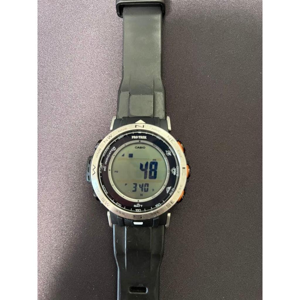 Б/у [С коробкой] CASIO PROTREK Climber Line Солнечные Радиоуправляемые