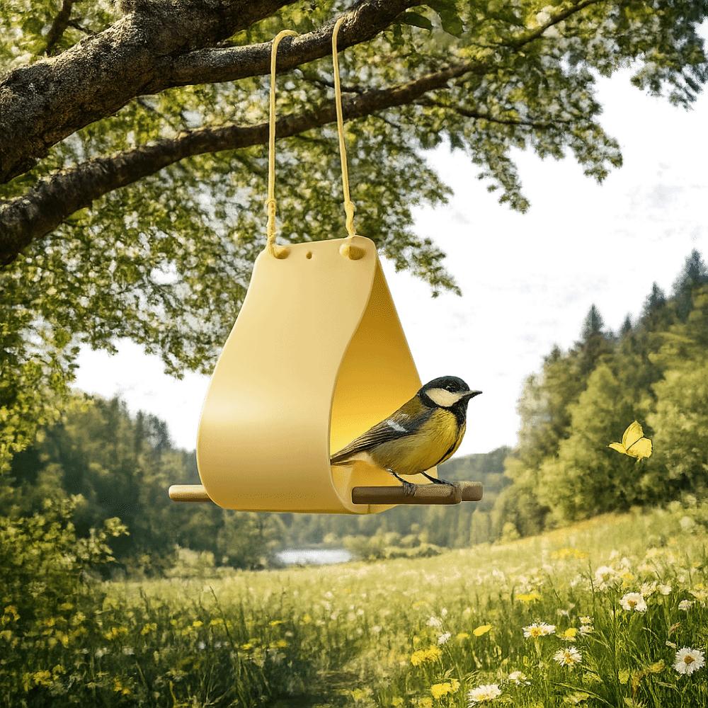 Waterproof Automatic Feeder Large Capacity Hummingbird Feeder Bird Feeding Tray  Backyard