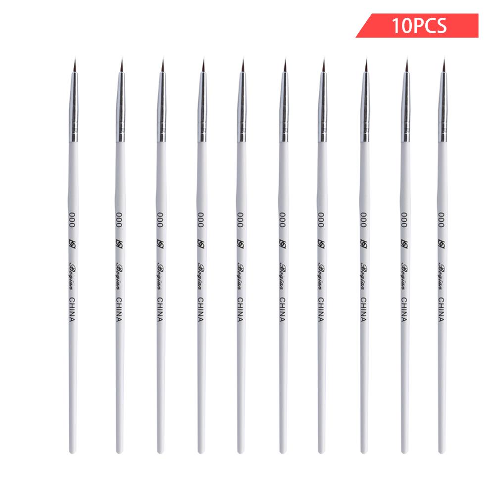 Набор ручек для дизайна ногтей PHOENIXY, ручки для раскрашивания ногтей, подводка для рисования, кисти для ногтей, маникюрные инструменты