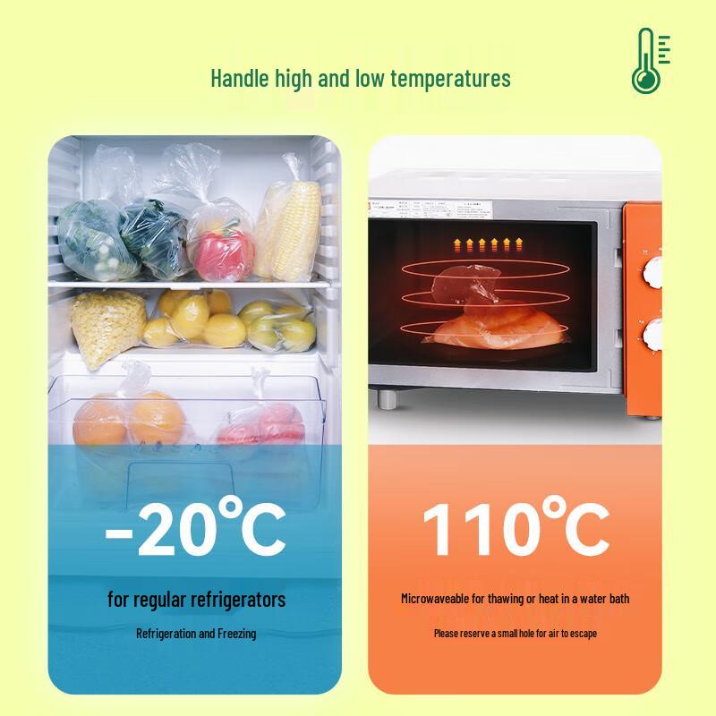 Пакеты для хранения свежих продуктов пищевого качества TERUIJIE