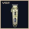 VGR V-005 Металлическая машинка для стрижки волос Ретро Электрическая машинка для стрижки Резная машинка для стрижки волос Машина для стрижки волос Беспроводная машинка для стрижки Цифровой дисплей Машинка для стрижки волос Машинка для стрижки с масляной головкой