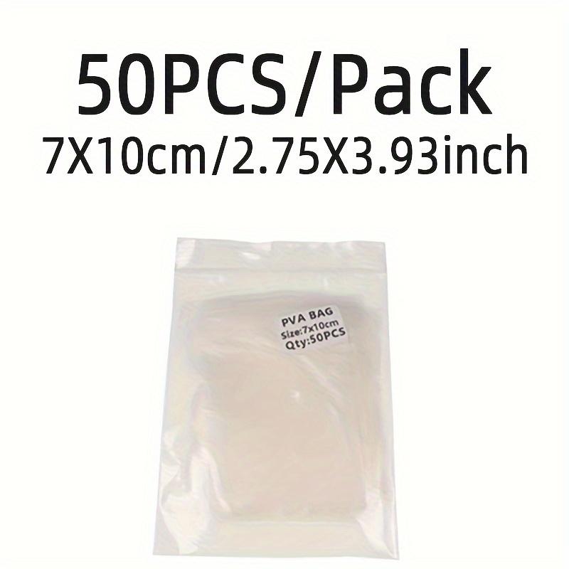 50pcs PVA Bags Carp Fishing Bait Material Carp Fishing Tackle Feeder Bag