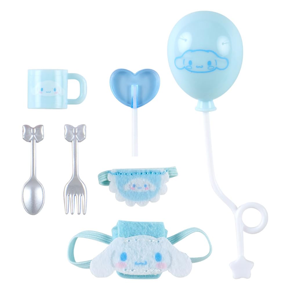 Sanrio Pitatto Friends (Mini) Accessory Set, Cinnamoroll, 16 x 8 x 2.5 cm, Character, 604569