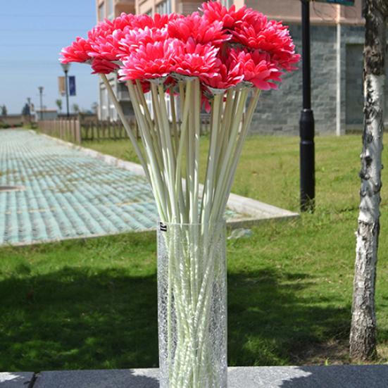 1 шт. искусственный цветок DIY красивый настоящий сенсорный поддельный цветок хризантемы ветка украшение дома для сада