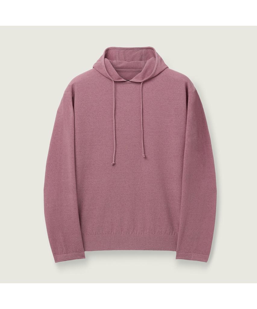 Kaembeulijimembeoseu Movere Hooded Long Sleeve Sweater - Pink Mcwas26701Pix