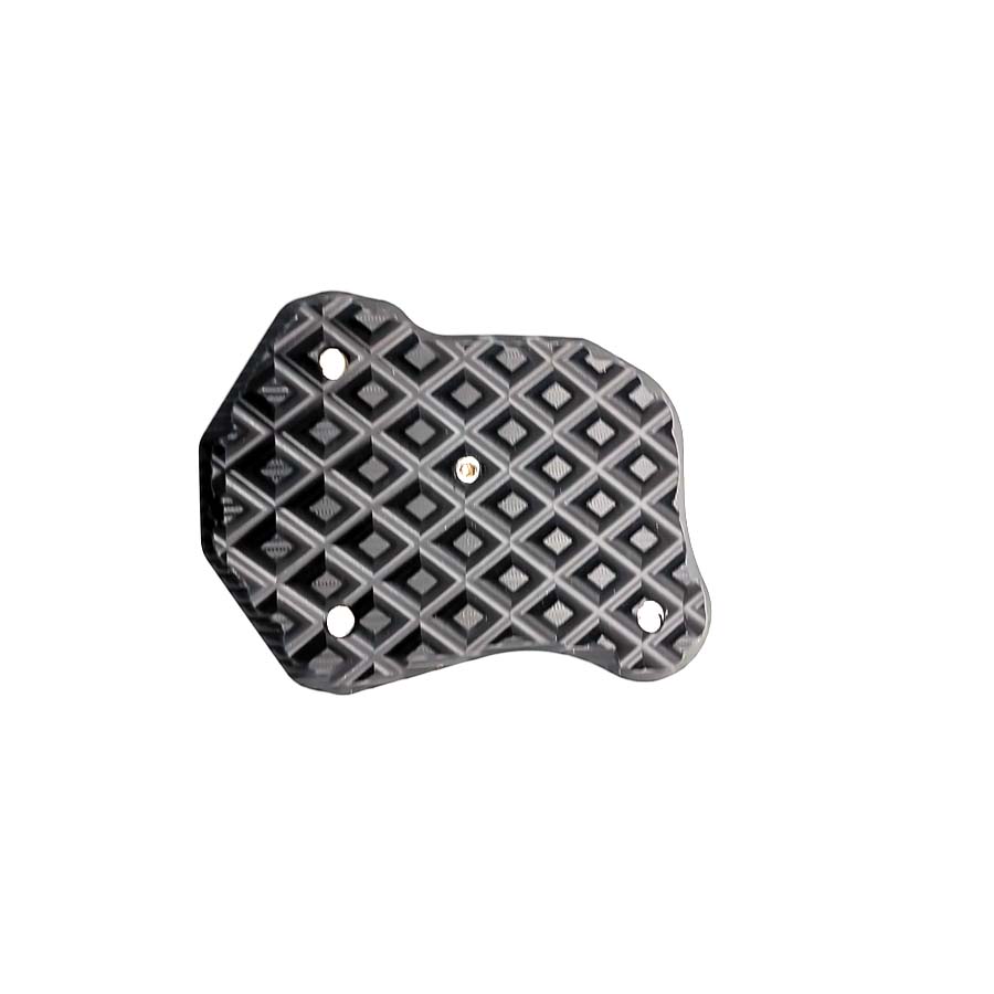 Black Aluminum Alloy Anti-slide Kickstand Extension Pad for Honda CB650F 2017-18