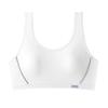 A Antibacterial girls bra sports underwear running shock-proof middle and high school students development period girls vest fixed cup