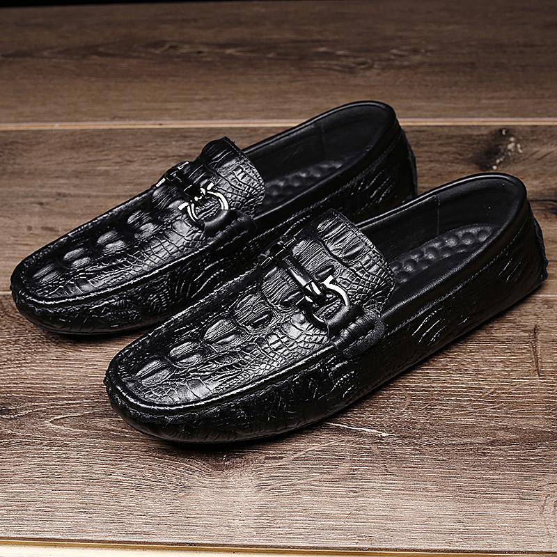 Мокасины из натуральной кожи, мужские роскошные мокасины без застежек, повседневные туфли для вождения с мехом, зимняя теплая обувь, мужские туфли-лодочки, размер 38-45