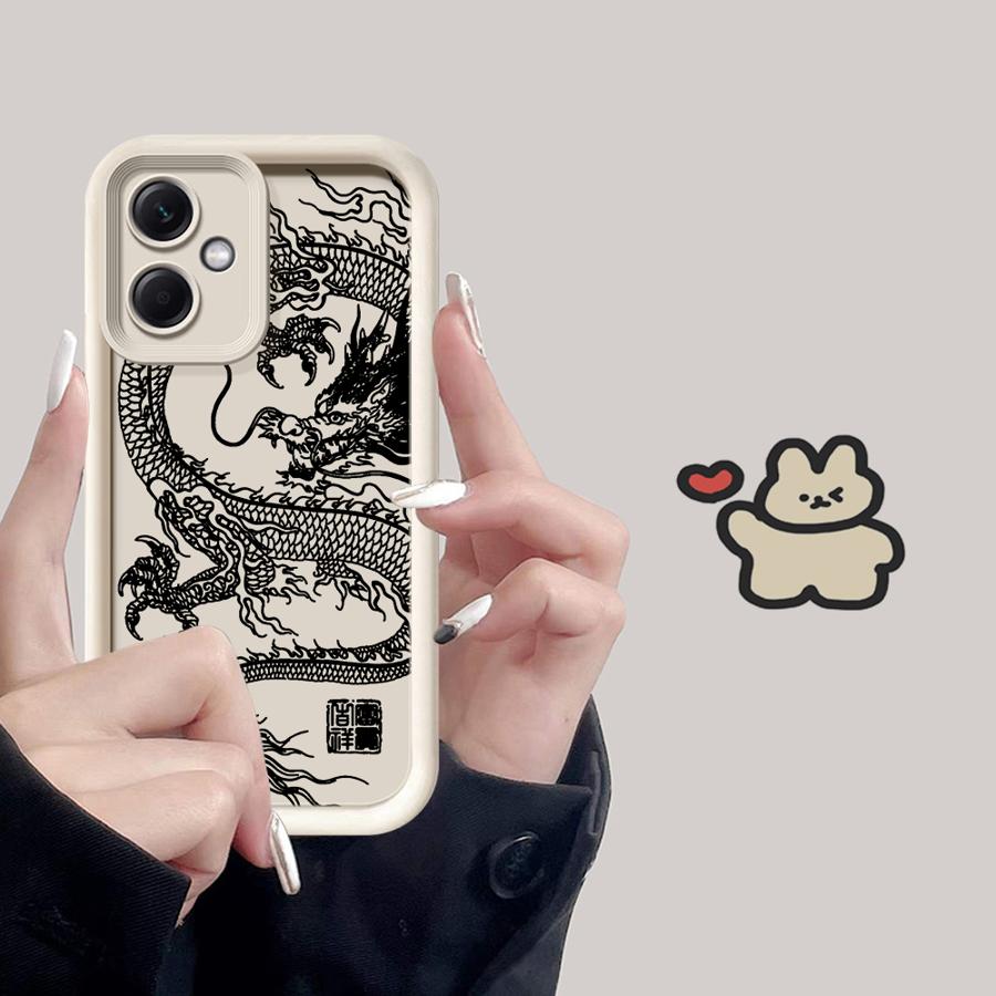 Чехол для телефона для Xiaomi Poco F8 C61 C51 X3 Pro C50 X3 NFC Крутой Китайский Дракон