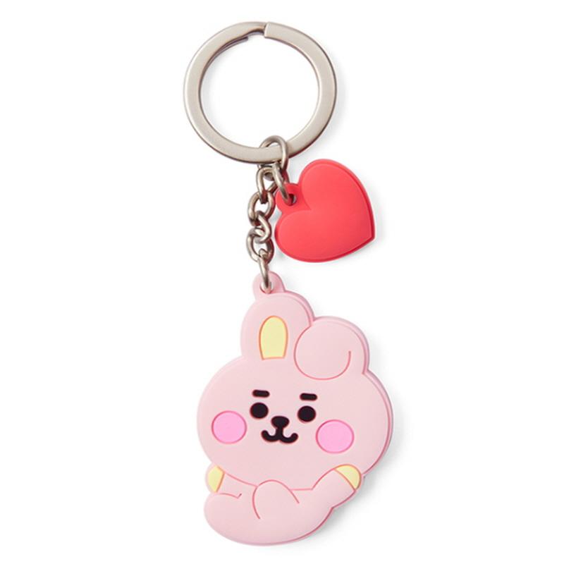 BTS BT21 Официальная силиконовая фигурка BABY, брелок для ключей, аутентичный