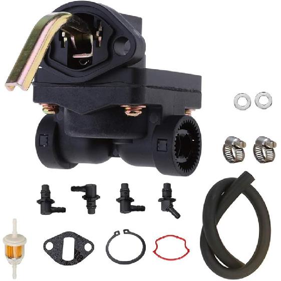 Fuel Pump For Kohler Engines Including K241 K301 K321 K341 10 12 14 16Hp M10 M12 Replaces 4739319-S 4755901-S 4755903 4755904-S 4755905-S 4755911-S