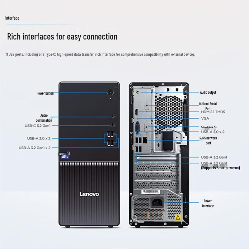 Lenovo Yangtian M460 Commercial Desktop PC (CN version)