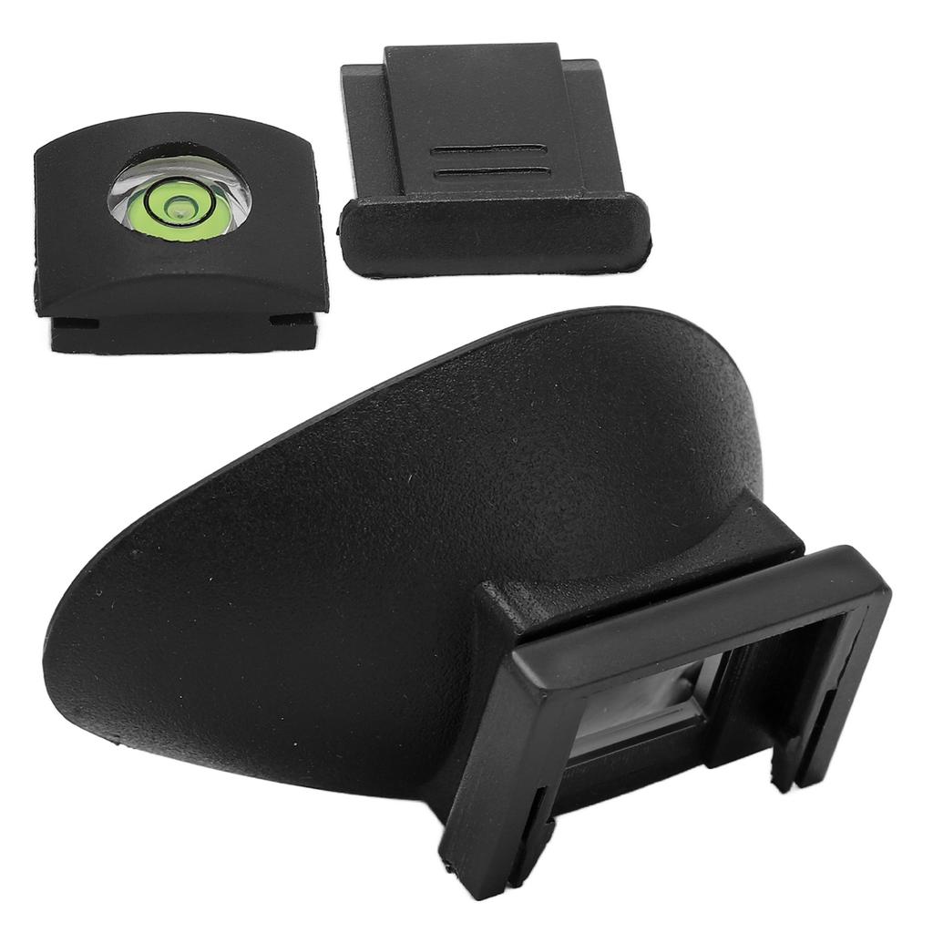 Наглазник видоискателя камеры 22 мм овальный уровень крышка холодной обуви набор для D300 D200 D90 D80 D7000 D7100 D5200 D510