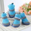 Summer Breathable Non-slip Pet Shoes Reflective Mesh Hollowed Out Comfortable Bichon Frise Small Dog Foot Gloves Dog Supplies