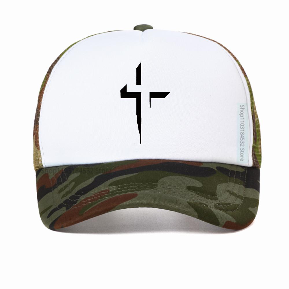 Summer Unisex Outdoor Sports Cross Creative Print Baseball Cap Fashion Unisex Mesh Breathable Snapback Hat Bones