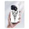 Скандинавский Норвежский Чехол-Кейс Capa Для Iphone 17 Air 16 Pro Max 15 12 Pro 14 Plus 17E 16E 11 13 Mini Чехлы Fundas Cell Прозрачный ТПУ