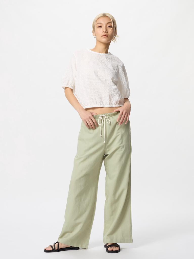 Uniqlo Легкие брюки из льняной смеси