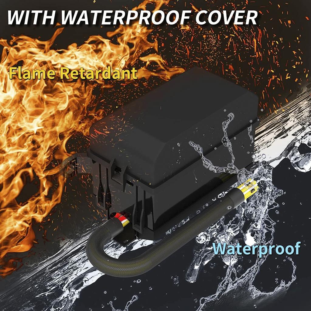 6-контактный 12 В предохранительный релейный блок, пылезащитный релейный блок, комплект с предварительными проводами, 5-контактный, 4-контактный, 40 А, предохранители ATC/ATO, универсальный автомобильный грузовой блок предохранителей