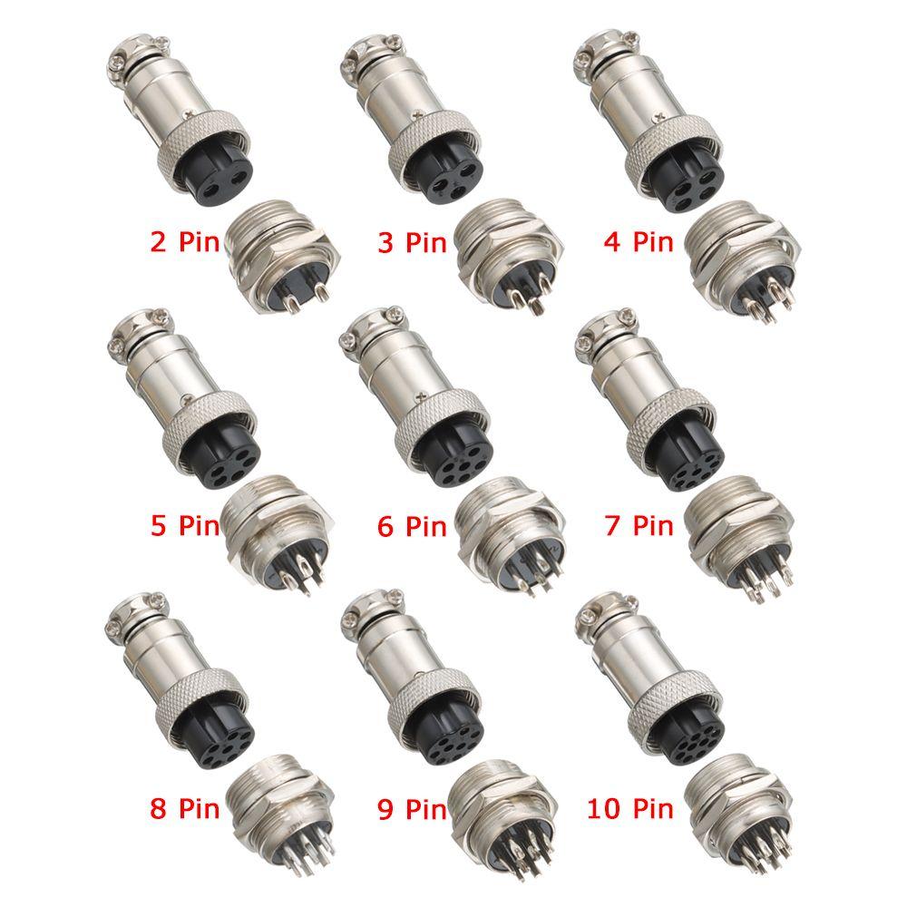 Прочный адаптер панельный разъем кабельный разъем M16 мужской / женский авиационный штекер GX16
