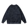 Unisex Vintage Distressed Washed Cotton Hoodie With Letter Print Ripped Details Loose Fit Streetwear Sweatshirt