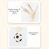 1 Pc/3 Pcs Interactive Feather Ball Toy Mini Bouncy Basketball Soccer Baseball with Feather Pet Training Catcher Toy for Indoor Cats