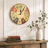12 Inch Quartz Wall Clock Battery Operated Retro Wall Clock Wooden Wall Clock Country Style Decor