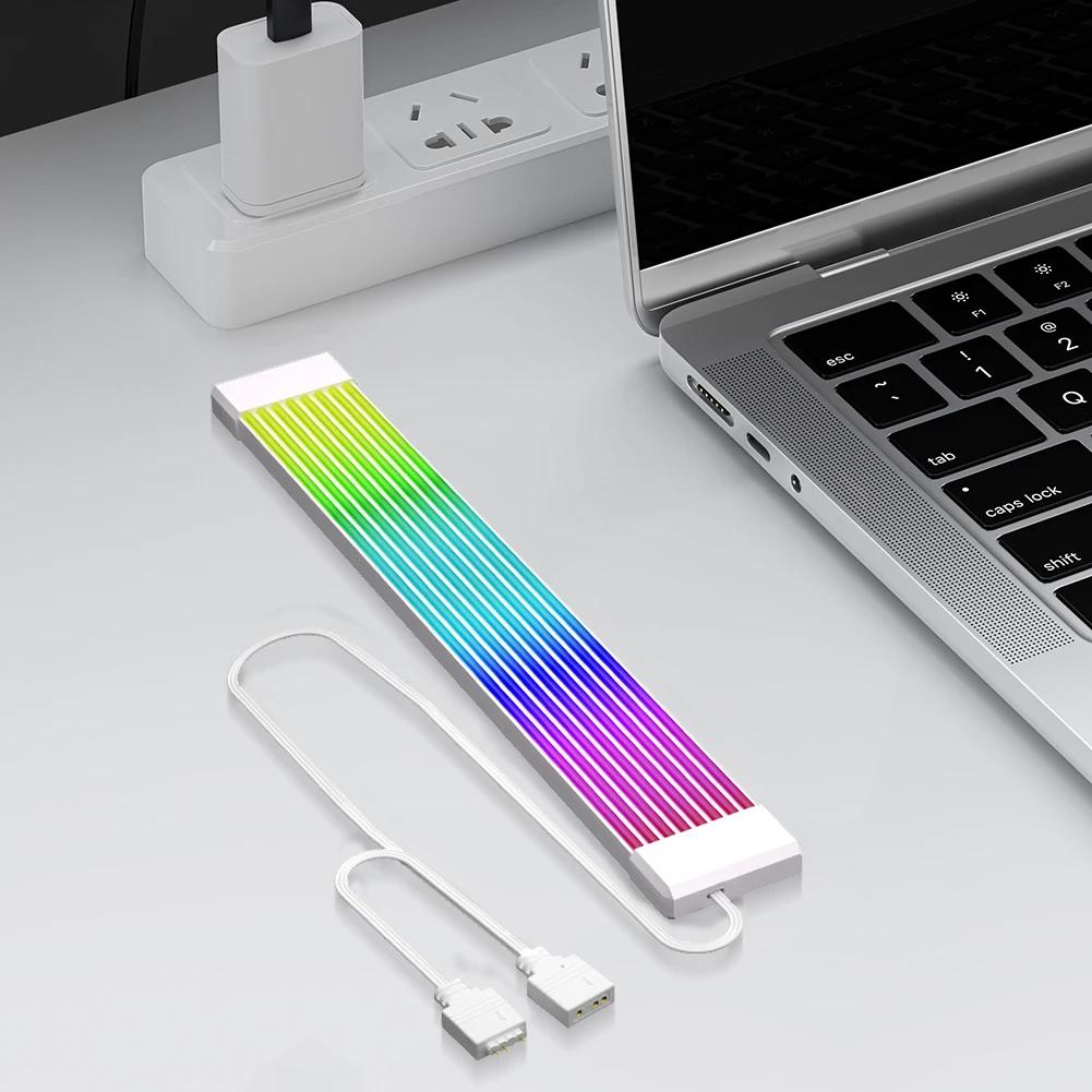 5V 3Pin ARGB Синхронизация Кабели-удлинители для 8Pin 24Pin БП с гибкой светодиодной лентой DIY-набор для кастомных сборок