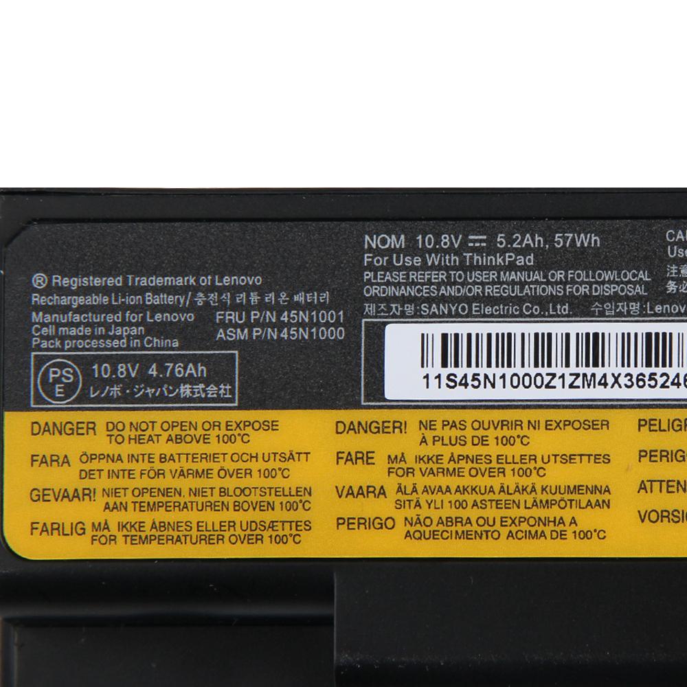 Сменный аккумулятор для Lenovo ThinkPad T430 T530 E40 E425 E420 SL410K T410I E520 T420 T510I E50 L410 L421 SL510 W520 W530 L530 T430i L430