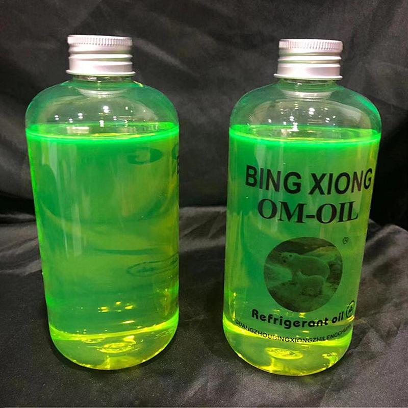 Масло хладагента Кондиционер Масло хладагента Экологичный кондиционер с нулевой утечкой 500 мл Масло хладагента для автомобильного кондиционера Лучший локатор утечек
