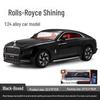 Xinao 1/24 Rolls-Royce Alloy Toy Car with Pull-Back Action, Light, and Sound Simulation.