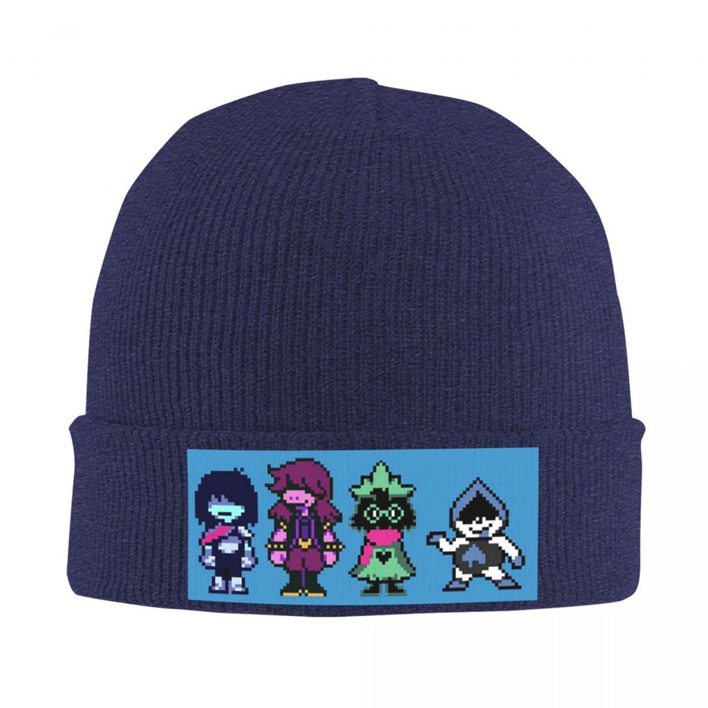 Игра Deltarune Крис Ральсей Сьюзи Теплая Вязаная Шапка Модная Шапка-Бини Осень Зима Уличные Шапки-Бини для Унисекс Взрослых