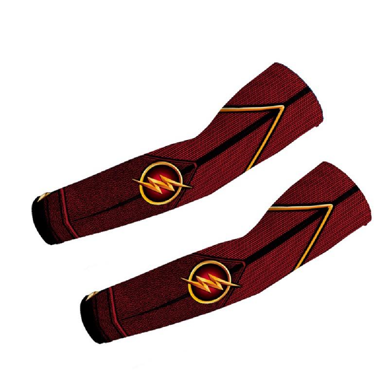 Unisex Kids Summer Sun Protection Arm Sleeves - Cute Spiderman, Iron Man, Batman Design for Outdoor Play