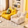 Soft Fabric Lazy Sofa Comfortable Ergonomic Kids Sofa Chair Bear Shaped Fluffy sofa  Living Room
